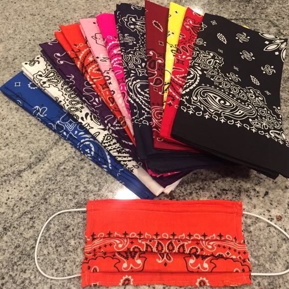 3-Ply Fitted Bandana Face Mask + Limited Editions - Picture 12 of 16